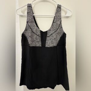 lululemon athletica floral tank